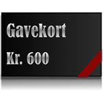 Gavekort Kr. 600