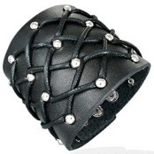 L�derarmb�nd / Black.