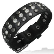 L�derarmb�nd med CZ "Black"