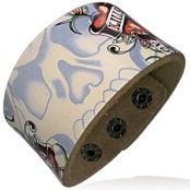 "Kills" Skull l�derarmb�nd.