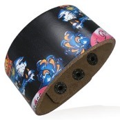 "Dark cat" Design l�derarmb�nd.