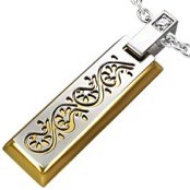 "Filigree" Goldplated halssmykke.