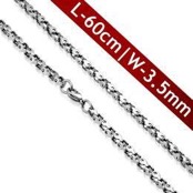 Rustfri-st�l  3,5mm (54cm)