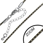 Vinylsnor 1,3 mm "60 cm" Gold
