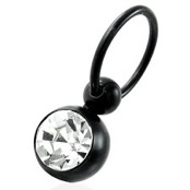 Piercing - Kirurgisk st�l. (Bryst/Navle)