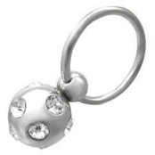 Piercing - Kirurgisk st�l. (Bryst/Navle)