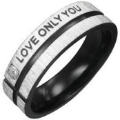 "Love only you" Blackcoat ring.
