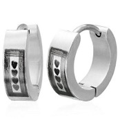 �rering i Rustfrit st�l. (1 stk)