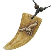 "African style" Organic Bone halssmykke