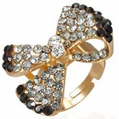 "Black butterfly" Mode ring