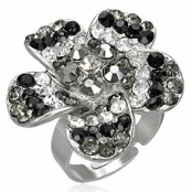 "Dark rose" Mode ring