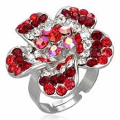 "Fashion ring" S�lvbelagt 