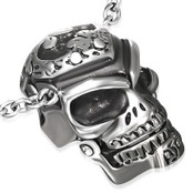 "Skull skeleton" Rustfrit st�l.