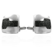 "Arc" Manchetknapper i rustfrit st�l (316L)