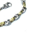 Kraftig l�nke "Goldplated" Armb�nd
