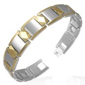 "Tungsten" Armb�nd i goldplated.