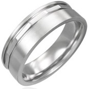 Herre ring i Rustfrit st�l (316L)