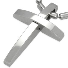 Massivt rustfrit st�l "Halssmykke"