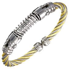 Fedt special armb�nd (Rustfri st�l) Goldplated