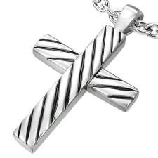 "Cross steel" Halssmykke.