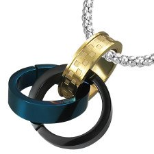 Halsk�de "Nial" i Rustfrit st�l (316L)