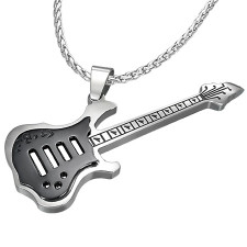 "Black Guitar" Rustfrit st�l.