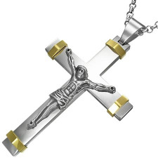 "Steel/Gold" Halssmykke