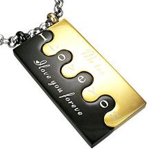 "Black and Gold" parsmykke