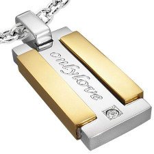 "Goldplated" halssmykke