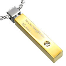 "Stinger" Goldplated med CZ sten.