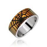 "Spider" Rustfrit st�l ring.