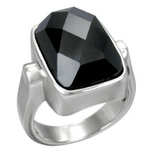 Herre ring i rustfrit st�l (316L)