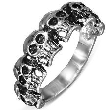 Herrering "Skull" Steel