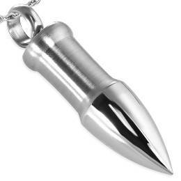 "Steel bullet" Rustfrit st�l.