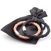 2 Armb�nd "Brown/Black" L�der. 8mm