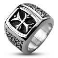 "Booker" Rustfri st�l(316L) herrering.