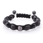 "MOZ black" Zirkona 925 Armb�nd.