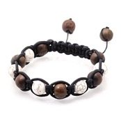 "Sandel Tree" Armb�nd i naturmaterialer.