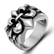 Fleur De Lis herrering stål