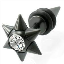 "Star" Piercing. "Black"