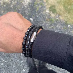 Lækkert herre armbånd