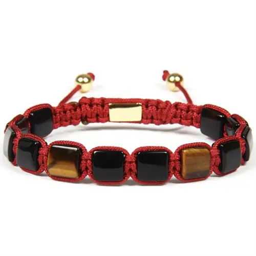 Red Delayat armbånd handmade