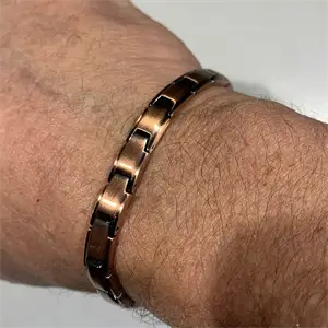 Seven Messing armbånd med magneter "Brass"