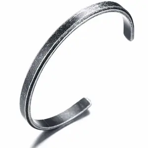 Mat Armbånd "Bangle" Steel