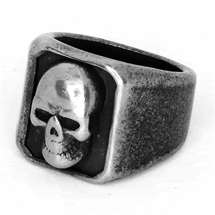 Skull faced herrering i oxy steel.