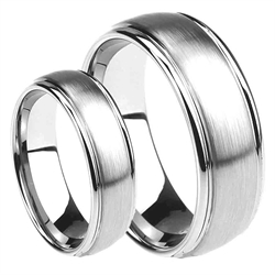 MB forlovelsesring i ædelstål