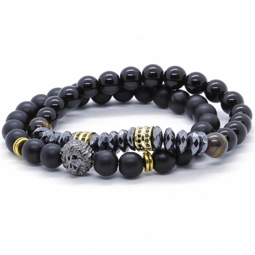 Golden Crown  - 2 stk armbånd deluxe