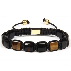 Dark Delayat armbånd handmade