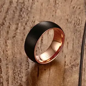 Sort tungstenring