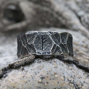 Old Viking / Ring i rustfri stål 
